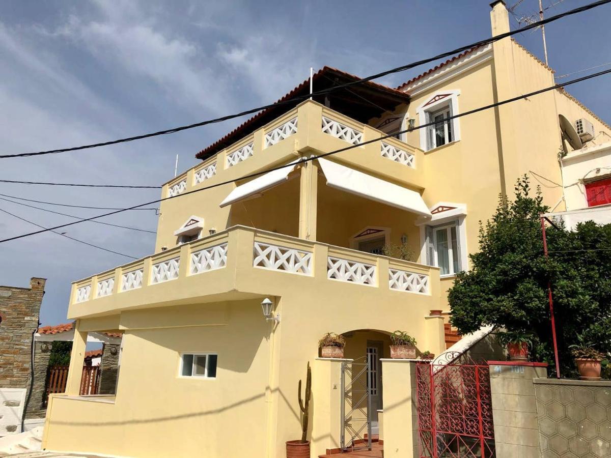 Villa Andros Epoque Livádhia Esterno foto