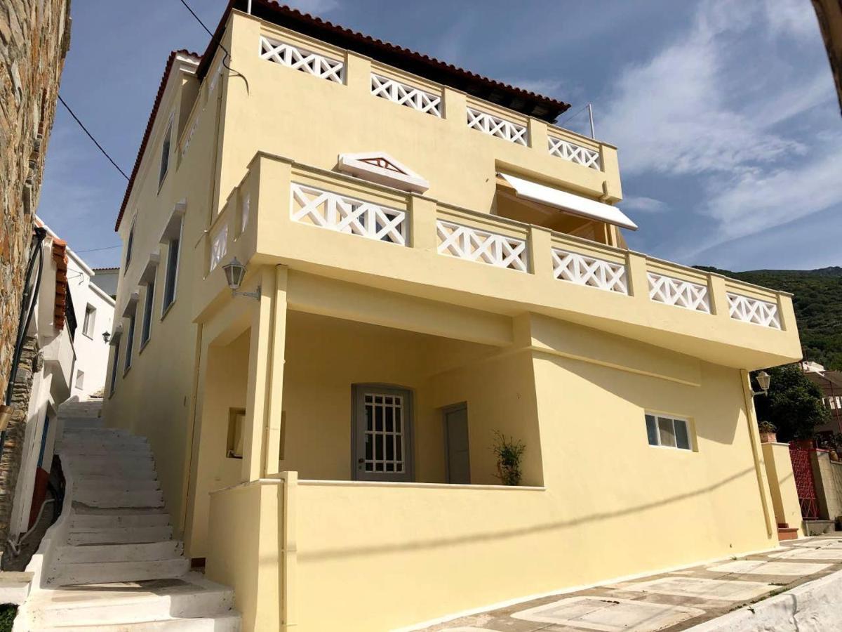 Villa Andros Epoque Livádhia Esterno foto